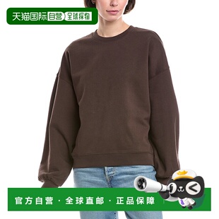 自营frame denimFRAME牛仔旅行圆领运动衫-棕色 美国奥莱直发卫衣