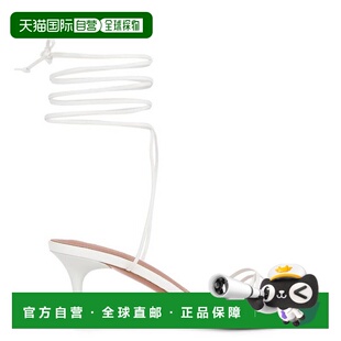 Lace white Muaddi matte nappa Lori Sandals 自营Amina