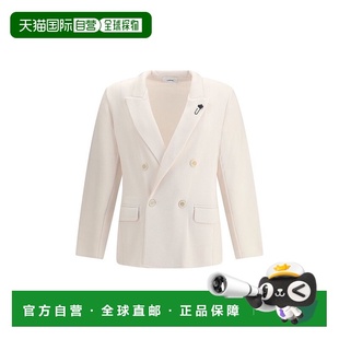 knit Men 自营Lardini cream breasted Jacket 美国奥 Double