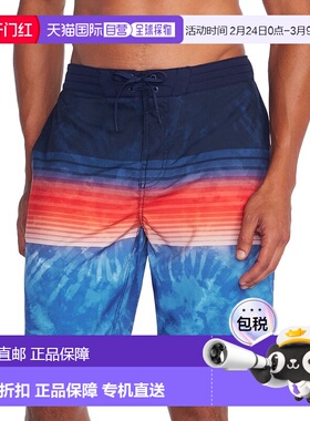 自营Speedo Printed Bondi Basin Boardshorts Men's  Peacoat 9