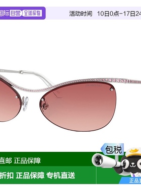 自营Swarovski  SK 7018 4001A5 63mm Womens Irregular Sunglass