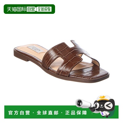 自营STEVEN by Steve Madden Eadie Sandal - brown 美国奥莱直发