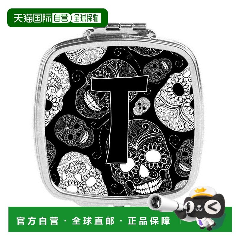 自营 Carolines Treasures CJ2008-TSCM 字母 T 亡灵节骷髅正品