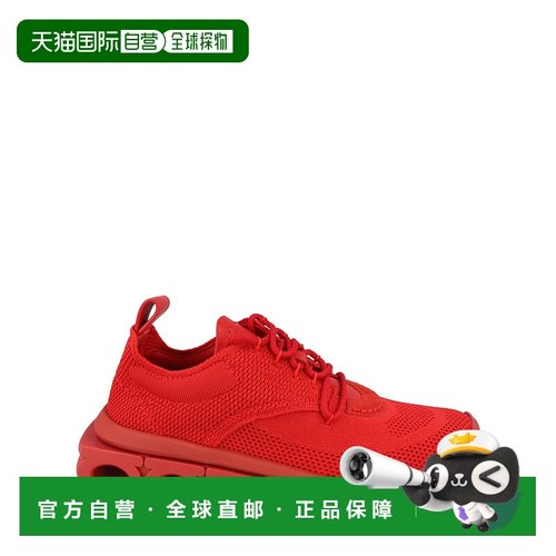 自营salvatore ferragamoNima Knit Gancini Low-Top Sneakers -
