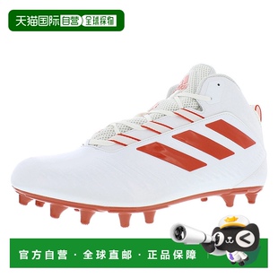 美国直邮Adidas阿迪达斯运动鞋 防滑休闲 白橙拼接简约百搭时尚