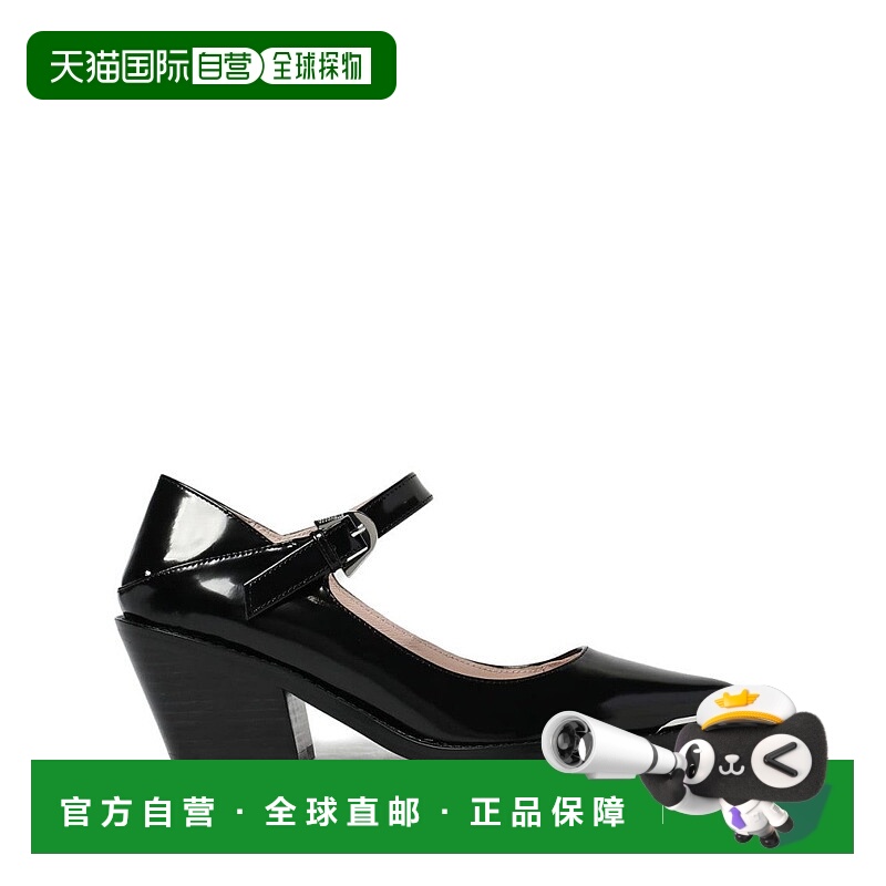 自营coccinelle玛丽 简 康妮高跟鞋-黑色 美国奥莱直发