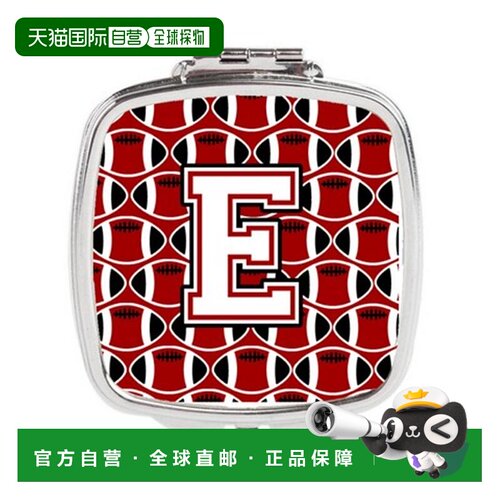 自营 Carolines Treasures CJ1082-ESCM 字母 E 足球红衣主正品