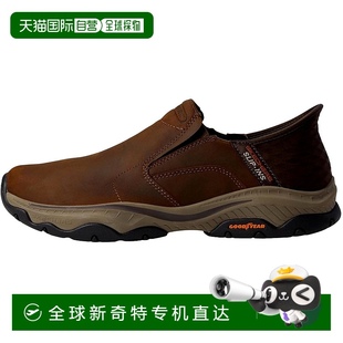 CDB男式 自营 Lanigan免提滑套深棕色204847 Craster 棕 Skechers