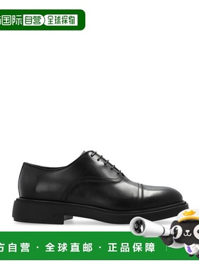 自营Salvatore Ferragamo Calfskin Oxfords And Men's Derbies -