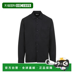 van 黑色 noten经典 正面有纽扣 美国奥莱 黑色衬衫 自营dries