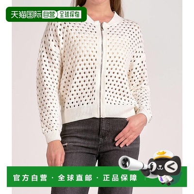 自营elanAster Sweater Cardigan In White - white 美国奥莱直发