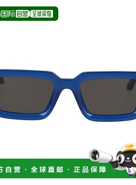 自营 off-white米白色中性黑色太阳镜-黑色 美国奥莱直发