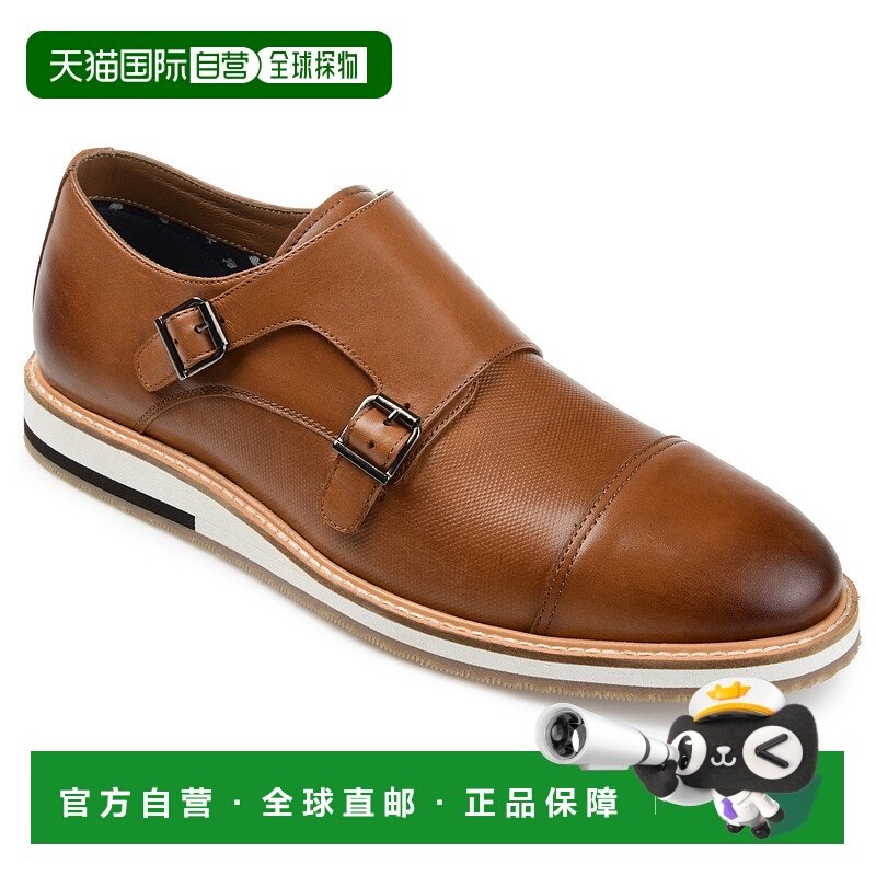 自营 Thomas & Vine Thatcher Cap Toe Monk Strap 连衣裙鞋 - co