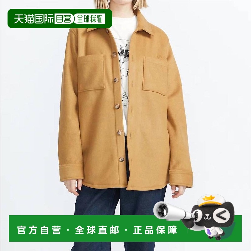 1h可退 【美国直邮】volcom 女士 外套休闲长袖针织女式夹克复古