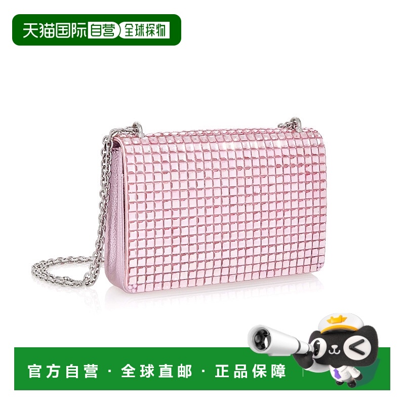 自营 judith leiber couture板球方格粉色 - 粉色 美国奥莱直发