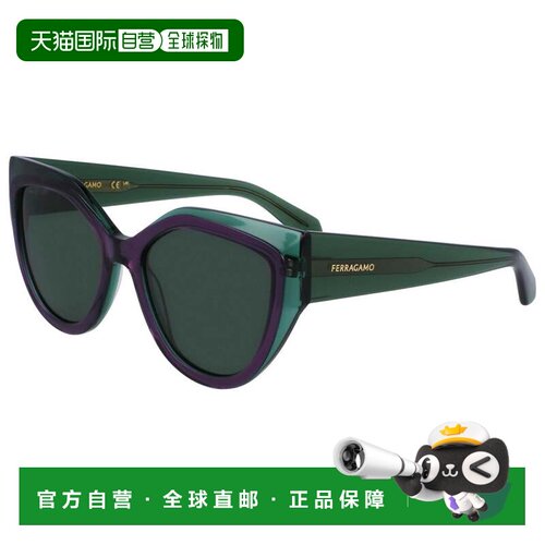 自营salvatore ferragamoFerragamo女士53mm太阳镜SF2004S-318-53