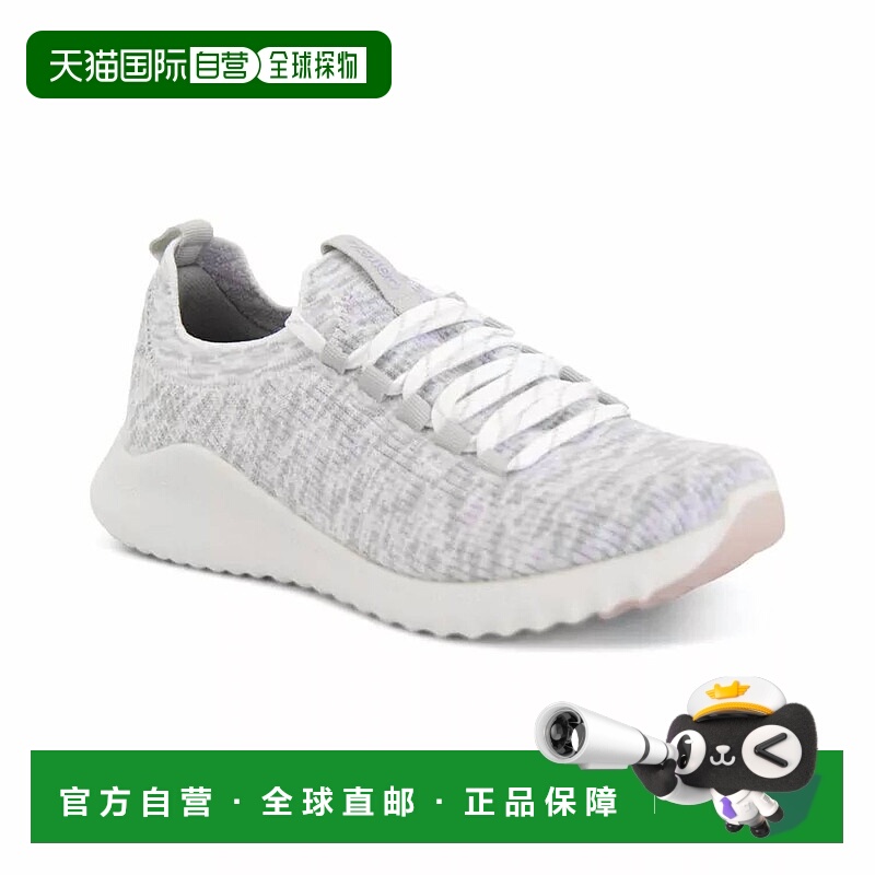自营aetrex薰衣草色女式Carly足弓支撑运动鞋 美国奥莱直发