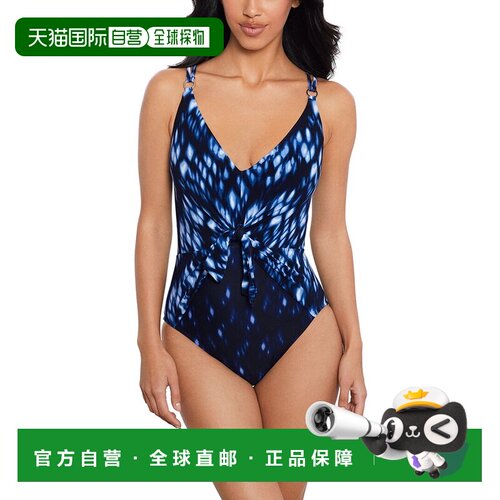 自营Magicsuit Indio Saki One-Piece - Blue 美国奥莱直发泳衣