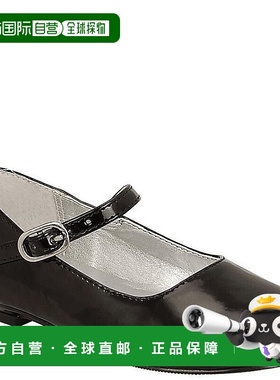自营 Nina Lil Seeley美国9.5黑色漆皮Mary Jane鞋KHD422-黑色 美