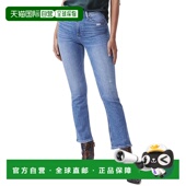 美国奥莱直发牛仔裤 自营Paige Jean blue Seaspray Distressed