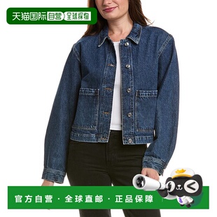 自营frame denimFRAME The Patch口袋夹克-蓝色 美国奥莱直发