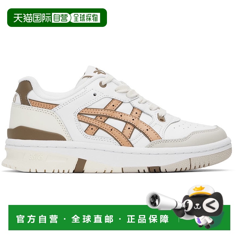 1h可退 香港直邮潮奢 Asics 亚瑟士 女士 白色 EX89 运动鞋 1201A