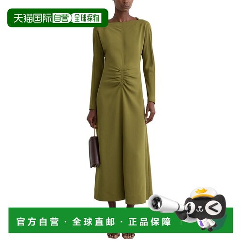 自营Reiss Adriana连衣裙-绿色 美国奥莱直发