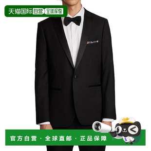 Grosvenor Peak Jacket blac Tux Gray Fit 自营Paisley Slim