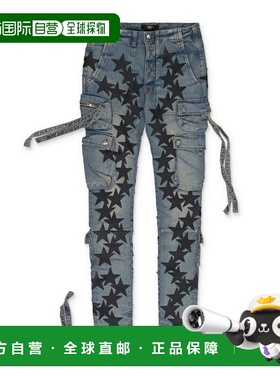 自营amiriBlue Chemist Star Tactical Cargo Pants - blue 美国