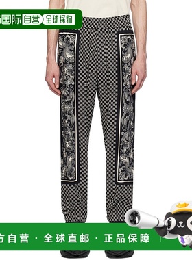 1h可退 香港直邮潮奢 Balmain 巴尔曼 男士 黑色 Mini Monogram