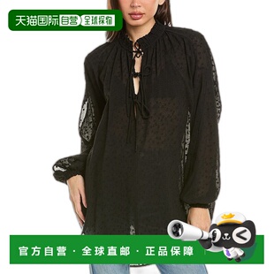 自营 IRO Robbins 上衣 - 黑色 泡泡袖性感美国直发奥莱