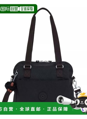 自营Kipling Felicity Shoulder Bag - black tonal 美国奥莱直发