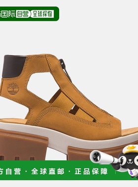 自营timberland女士 Everleigh Gladiator 凉鞋 - 小麦色磨砂革