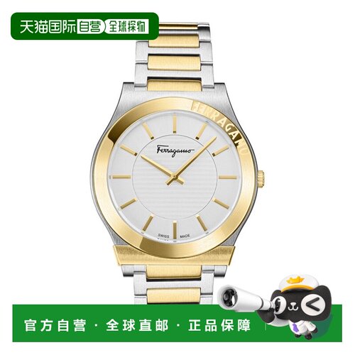 自营salvatore ferragamoFerragamo男士Gancini手表-图案 美国奥