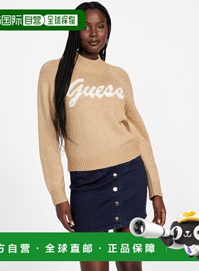 自营 guessVirtye高领毛衣-甜美奶油多色 美国奥莱直发