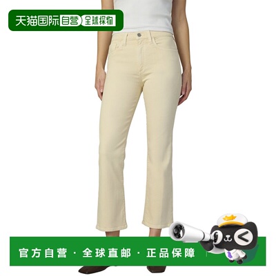 自营JOE'S Jeans The Callie Cropped Bootcut Creme Brulee Jean
