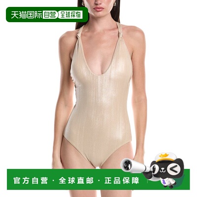 自营BECCA by Rebecca Virtue Origami Knotted One-Piece - brow