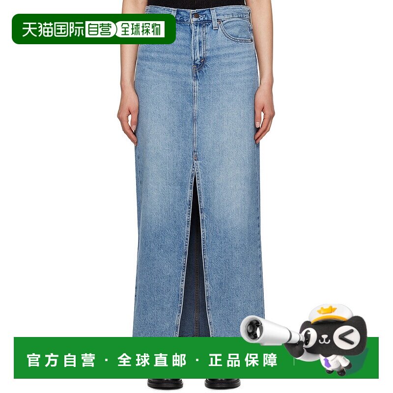 1h可退 香港直邮潮奢 Levi'S 李维斯 女士 蓝色 Ankle Column 牛