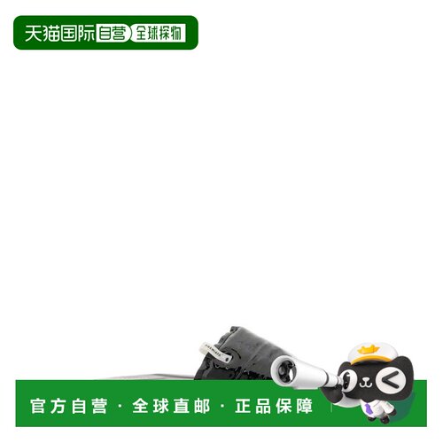 自营premiataBlack Lamb Leather Slide Sandal With Glossy Fini