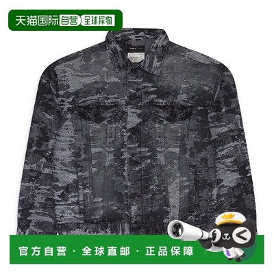 自营purple brandJACQUARD夹克黑色牛仔夹克-黑色 美国奥莱直发