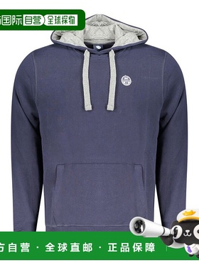 自营North Sails Cotton Men's Sweatshirt - blue 美国奥莱直发