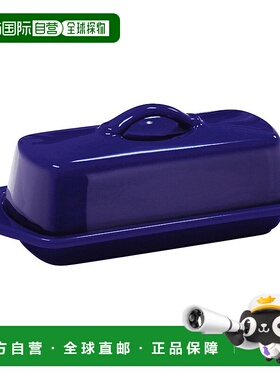 Chantal 全尺寸陶瓷黄油盘，8.5 英寸 - 钴蓝色 【美国奥莱】直发