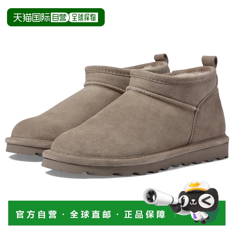 1h可退 【美国直邮】bearpaw 女士 靴子麂皮雪地靴