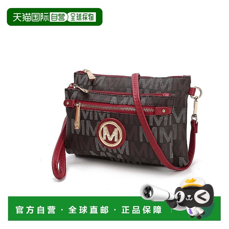 自营mia k collection米娅 K的Camren M签名斜挎包-红色 美国奥莱