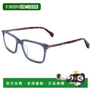 蓝色 自营rag 56mm蓝色眼镜 boneRag&Bone男式 美国奥莱直发