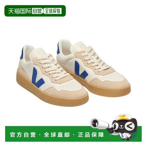 自营VEJA V-90 Leather & Suede Sneaker - brown 美国奥莱直发