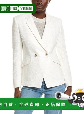 自营 BOSS Hugo BOSS Jatawa开拓者-白色 美国奥莱直发外套