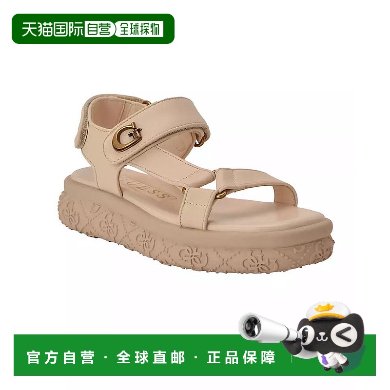 1小时内可退 【美国直邮】guess 女士 凉鞋正品品牌外穿简约休闲