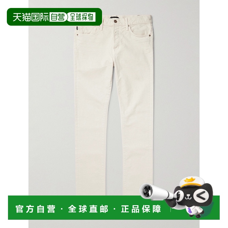 1h可退 香港直邮潮奢 Tom Ford 汤姆 福特 男士 修身牛仔裤 DPS00