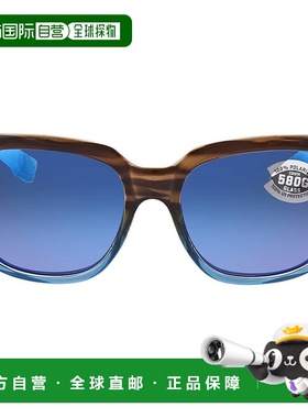 自营Costa Del Mar WATERWOMAN Blue Mirror Polarized Glass Lad